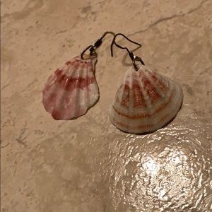 Seashell earrings